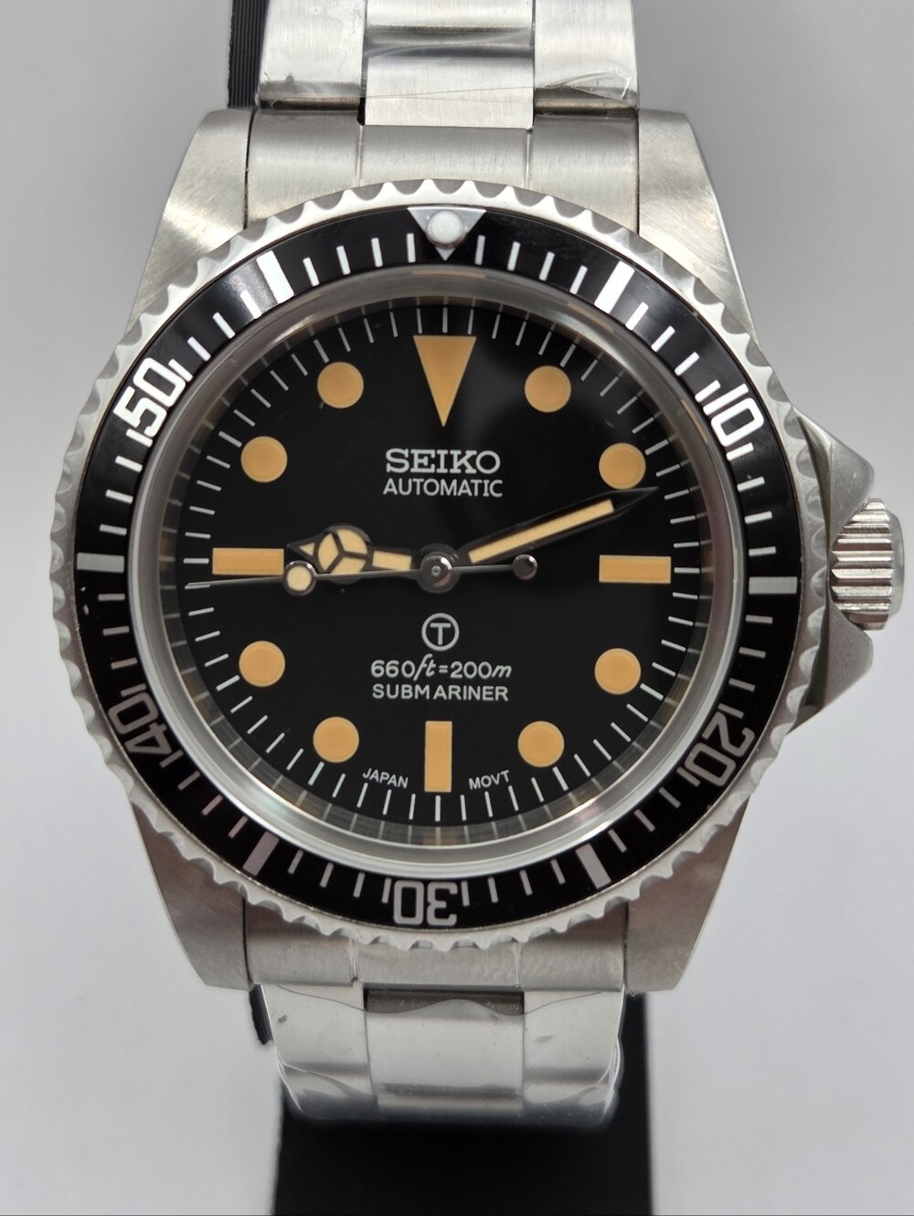 New Seiko Mod MilSub 39.5mm Automatic Dive Watch